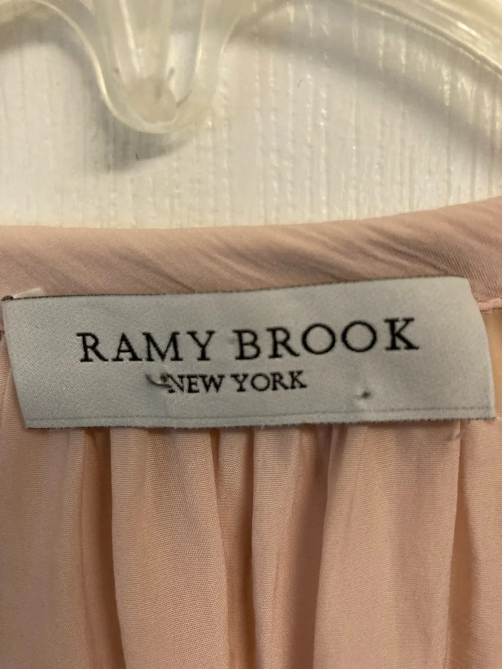 Ramy Brook Blush Crochet-Inset Peasant Tunic - Picture 2 of 11
